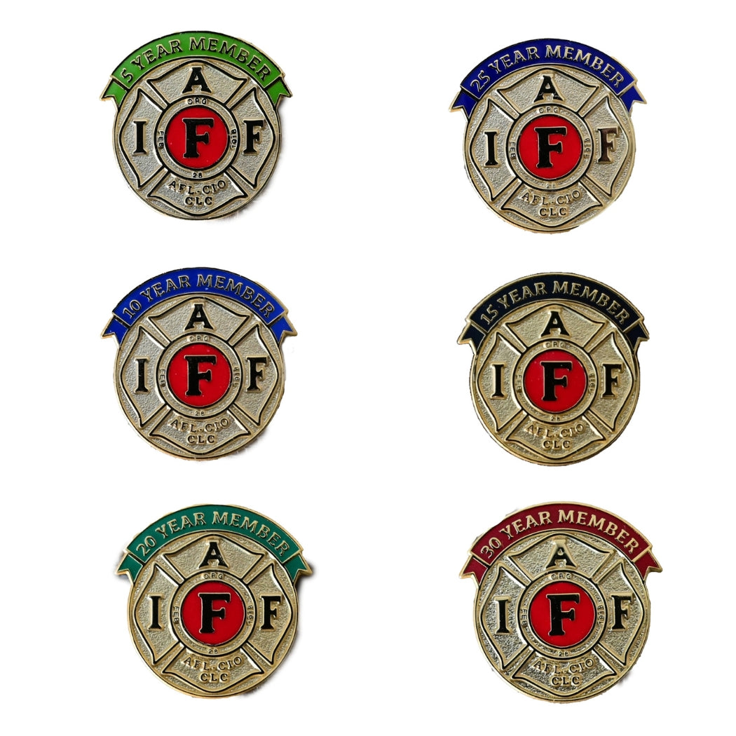 IAFF Service Year Award Pins IAFF Online Store