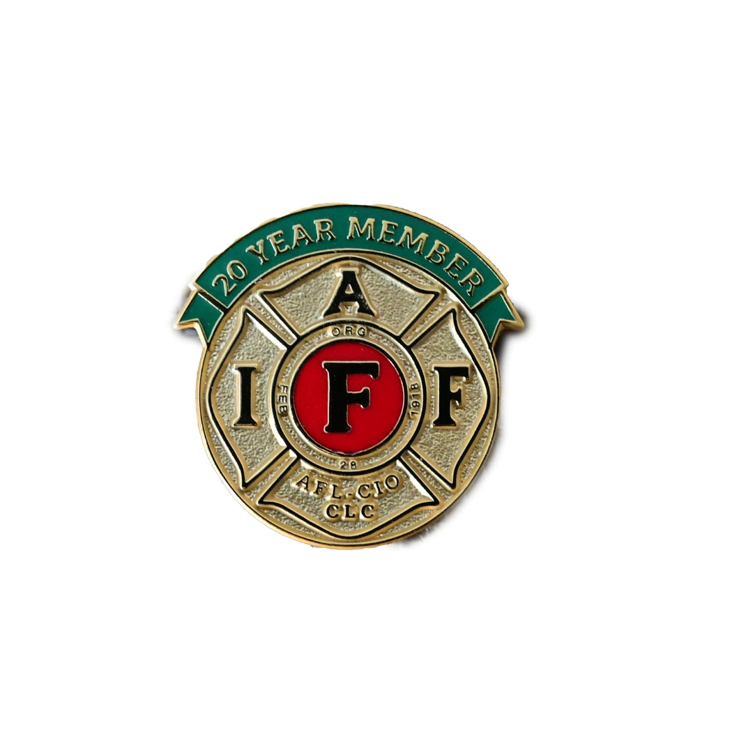 IAFF Service Year Award Pins