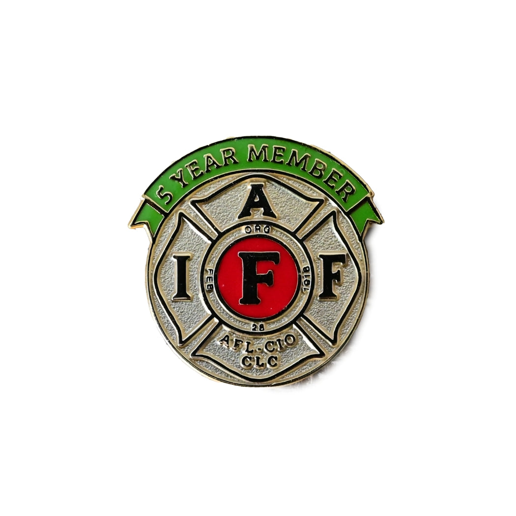 IAFF Service Year Award Pins