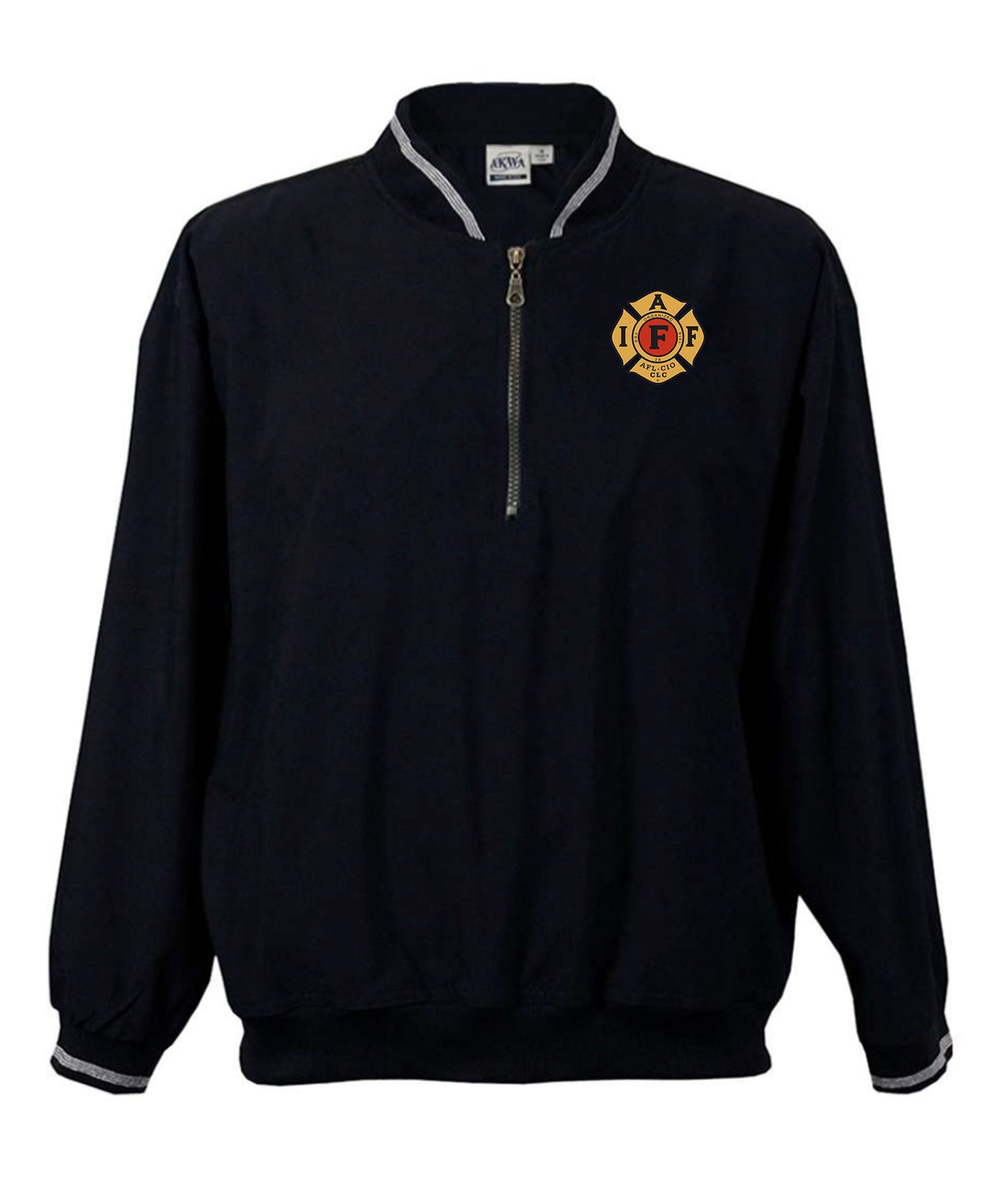 Black Windbreaker IAFF