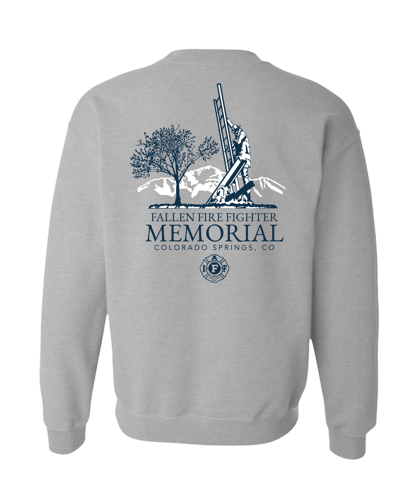 Fallen Fire Fighter Memorial Crewneck Sweatshirt