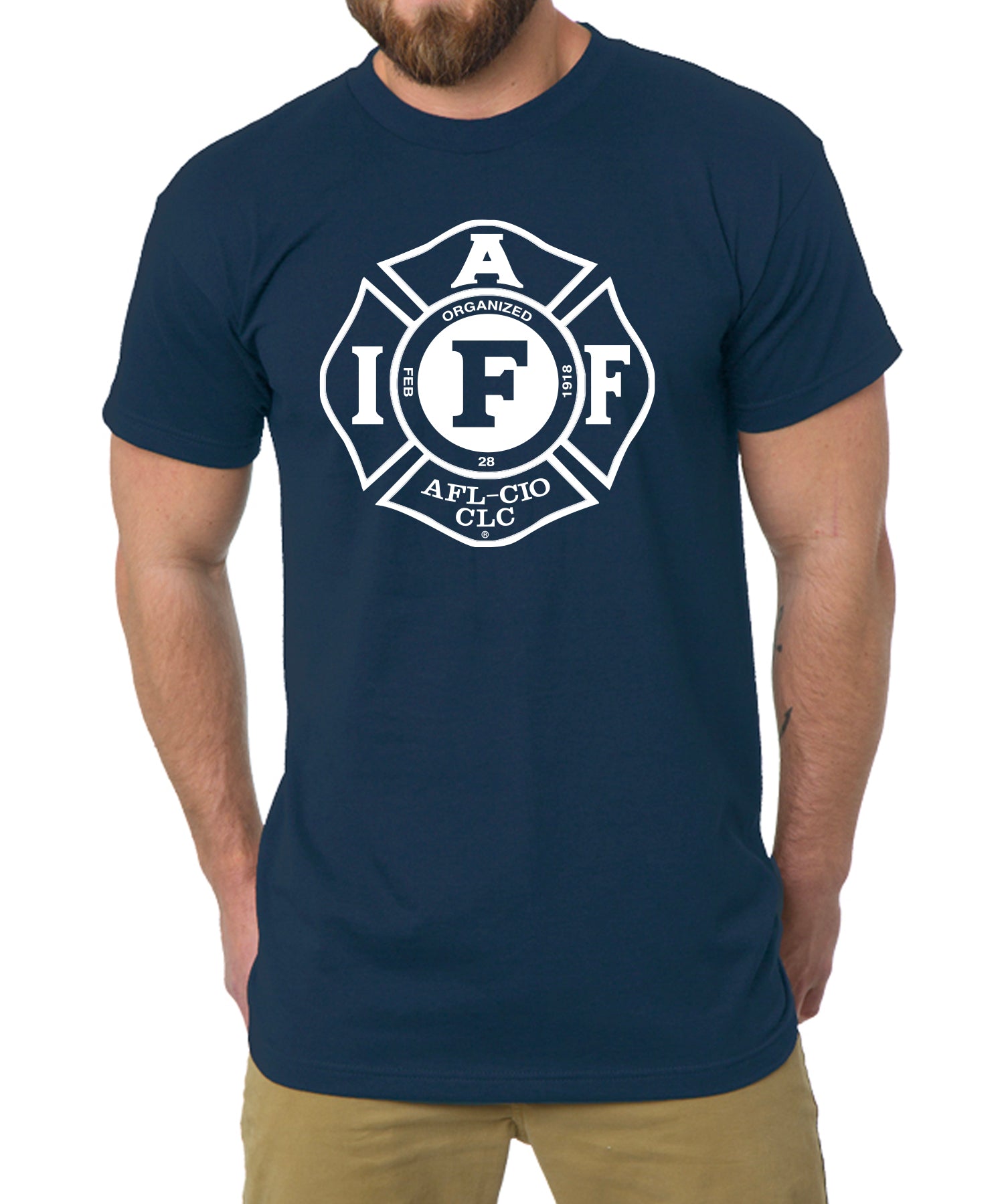 IAFF Decal Short Sleeve Tee – IAFF Online Store