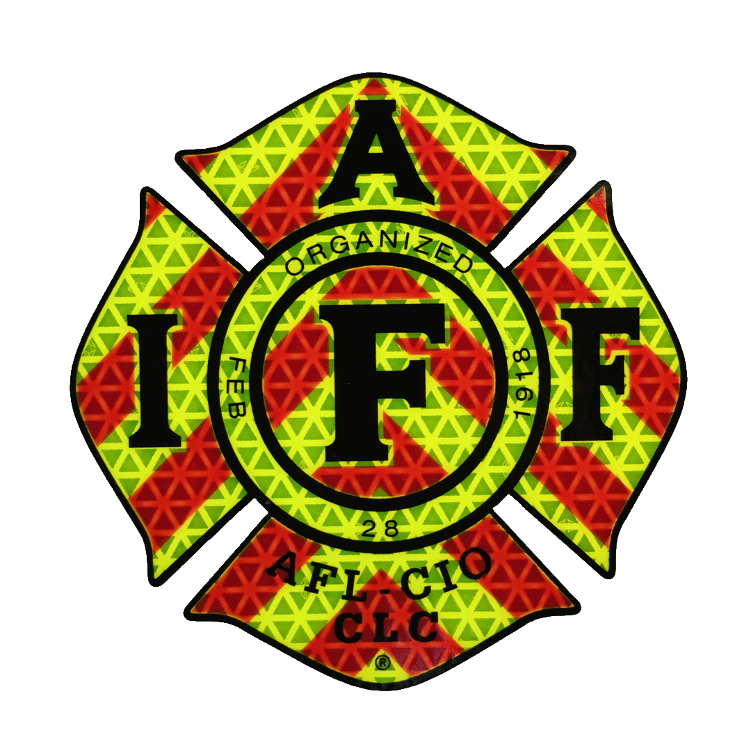 IAFF Chevron Decal Premium