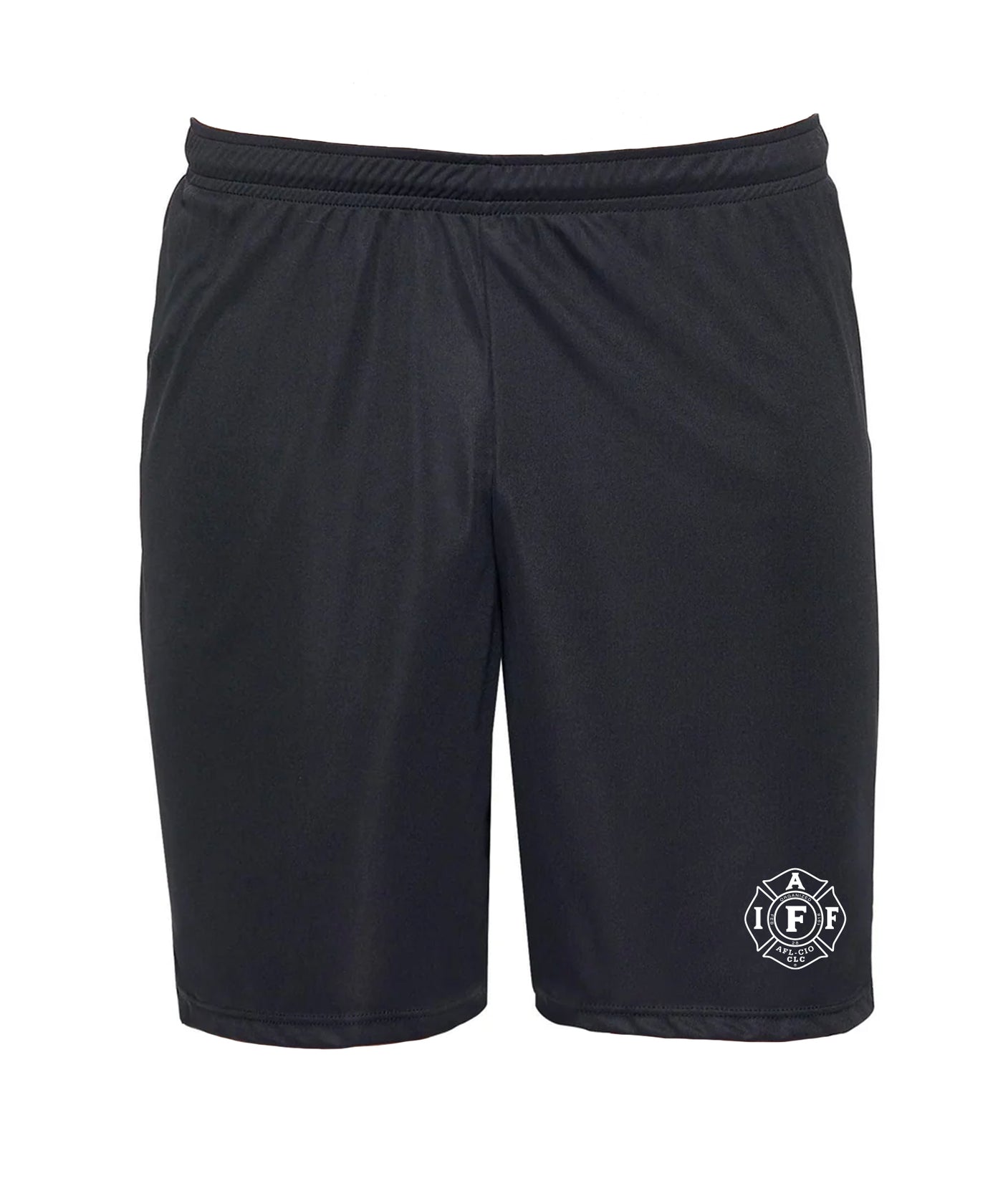 Black IAFF Shorts front