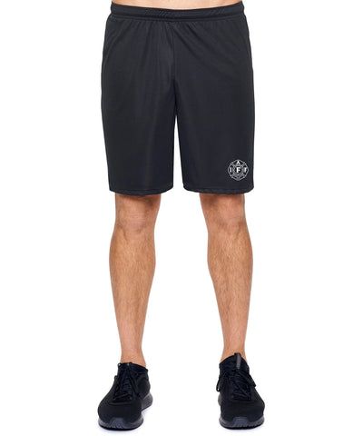 IAFF Shorts Black - front model
