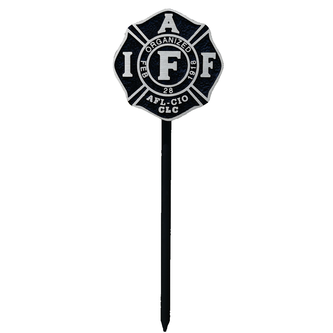 IAFF GRAVESTONE MARKER
