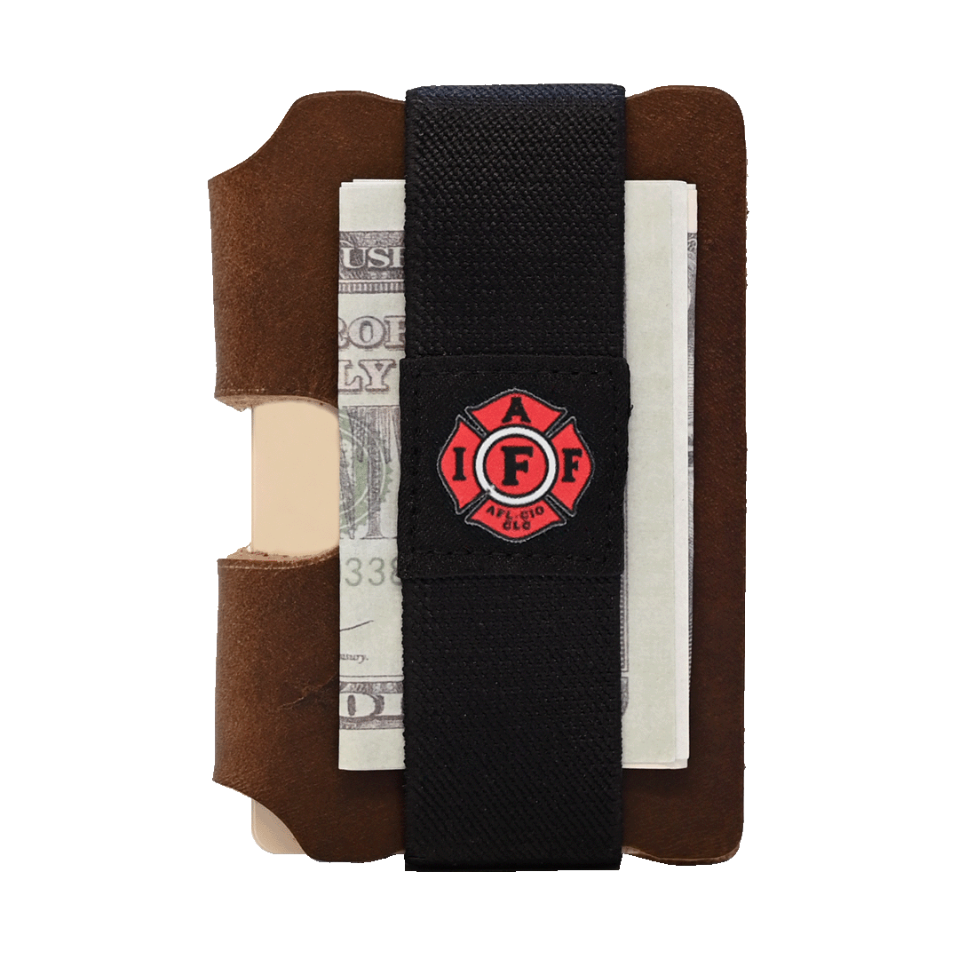 IAFF EDC Wallet - Brown