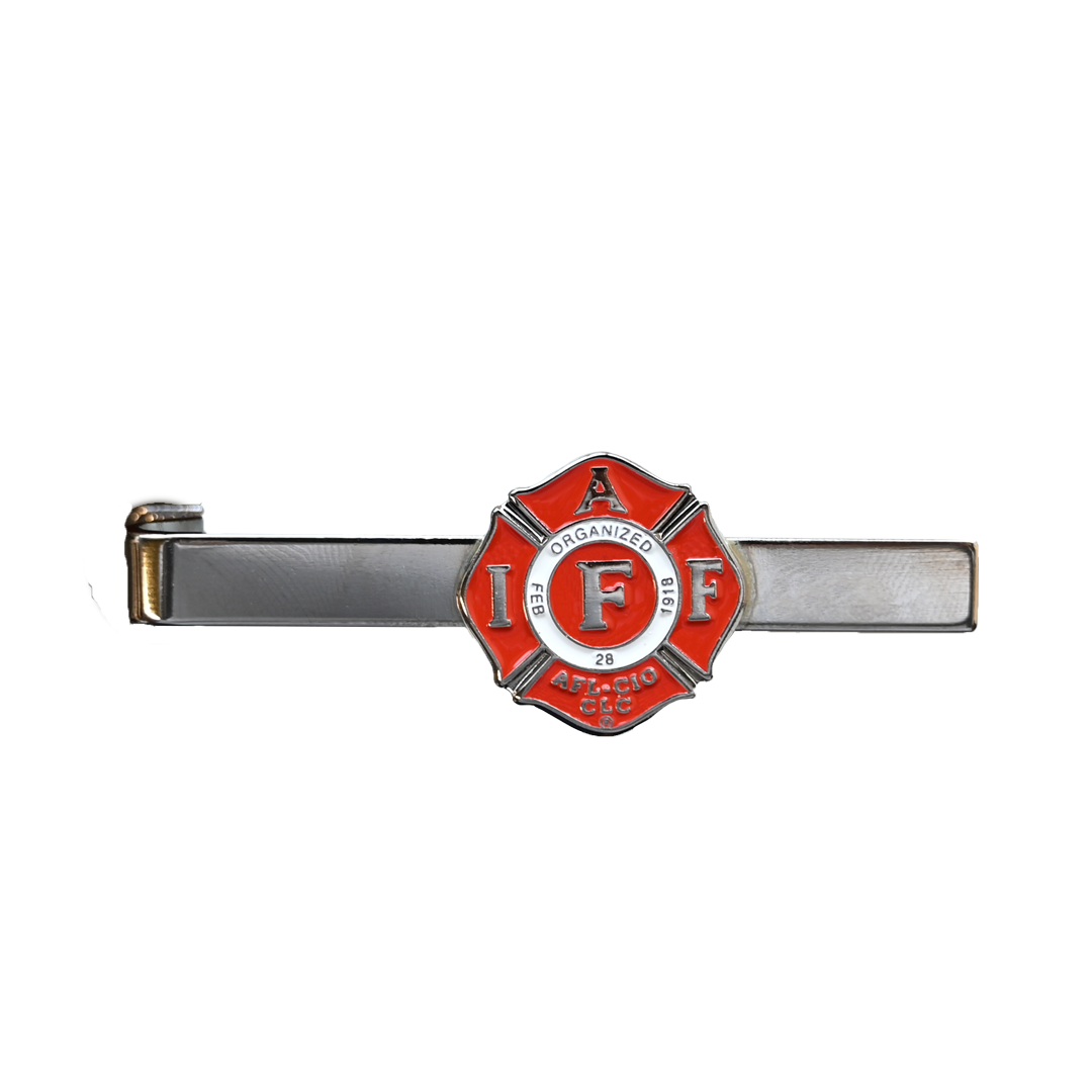 IAFF Tie Bar Silver