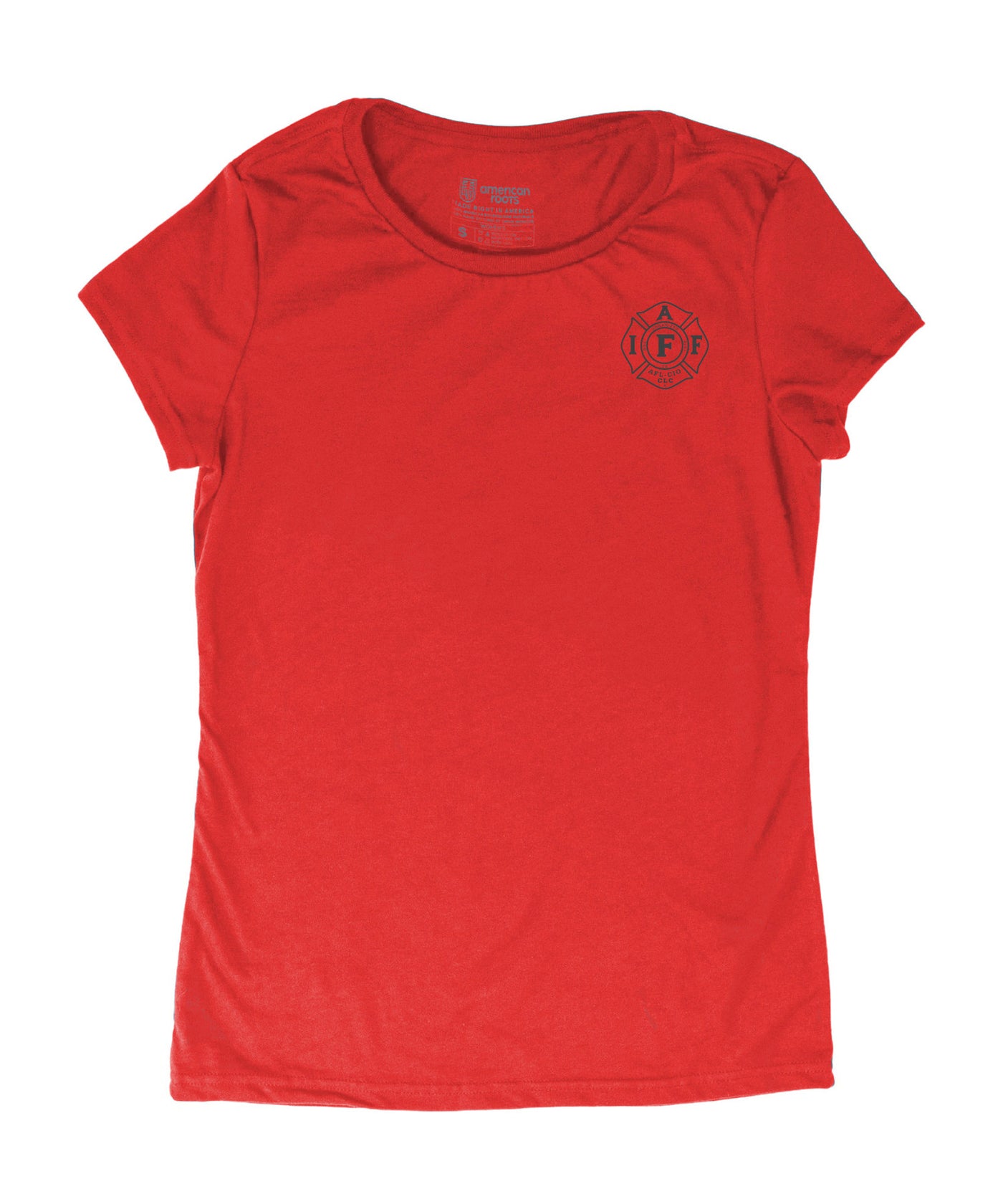 Women's IAFF Flag Shirt- Front