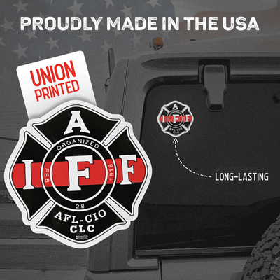 Thin Red Line Decal - Made in USA