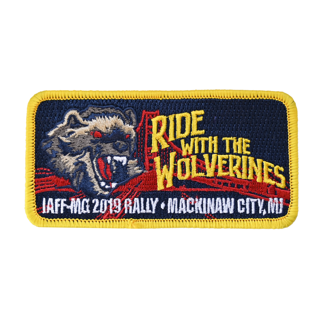 2019 Rally Patch - Wolverines