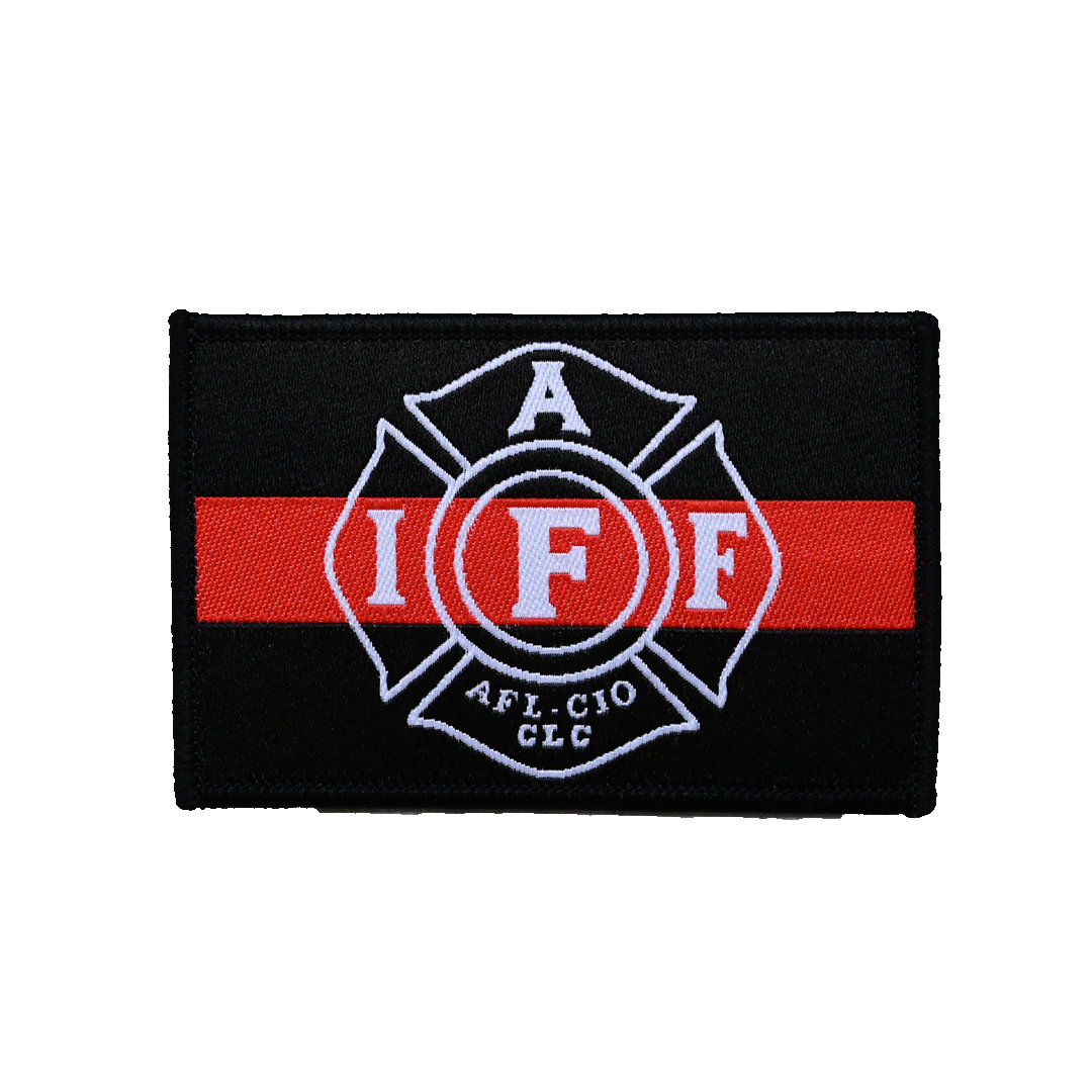 Thin Red Line Velcro Patch