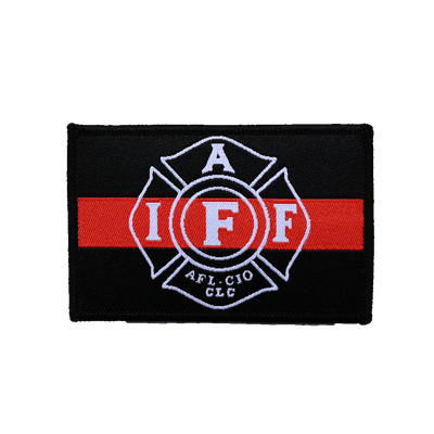 Thin Red Line Velcro Patch