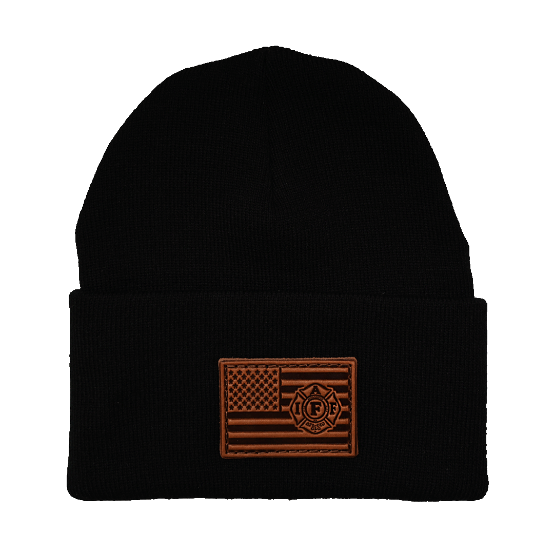 IAFF American Flag Watch Cap 